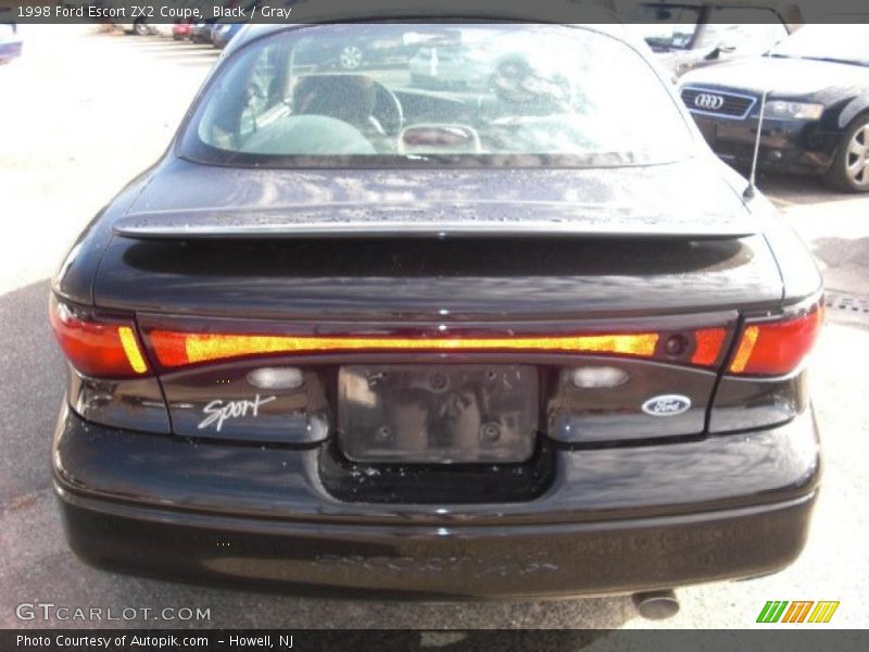 Black / Gray 1998 Ford Escort ZX2 Coupe