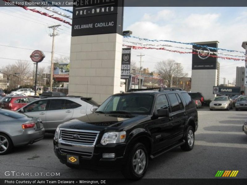Black / Camel 2008 Ford Explorer XLT
