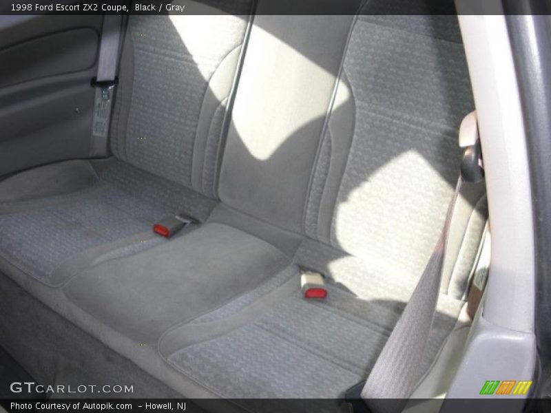 Black / Gray 1998 Ford Escort ZX2 Coupe