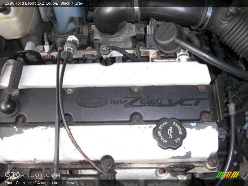 Black / Gray 1998 Ford Escort ZX2 Coupe