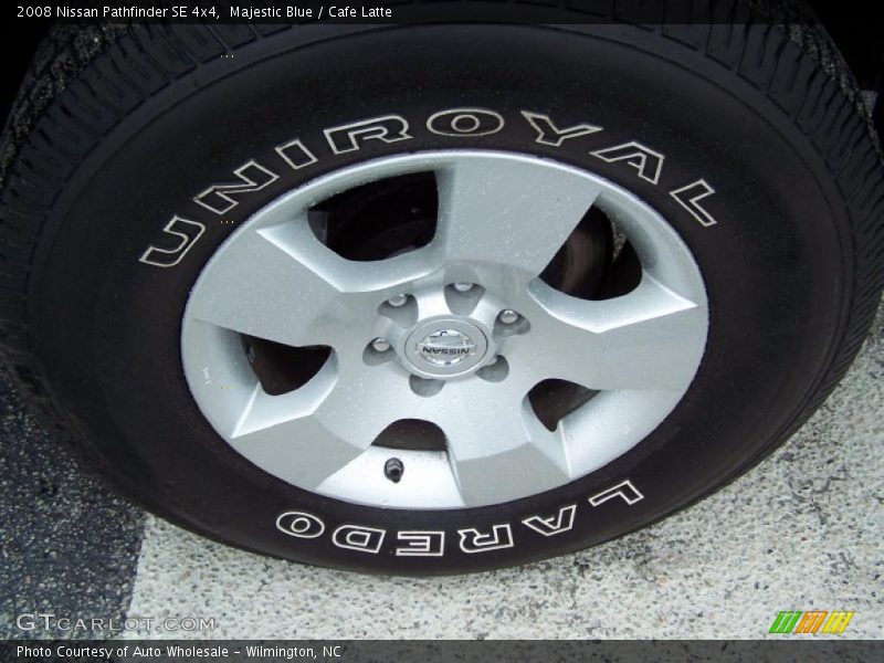Majestic Blue / Cafe Latte 2008 Nissan Pathfinder SE 4x4