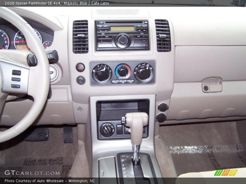 Majestic Blue / Cafe Latte 2008 Nissan Pathfinder SE 4x4