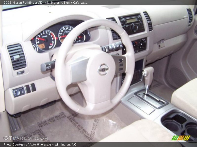 Majestic Blue / Cafe Latte 2008 Nissan Pathfinder SE 4x4
