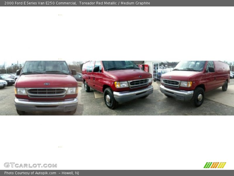 Toreador Red Metallic / Medium Graphite 2000 Ford E Series Van E250 Commercial