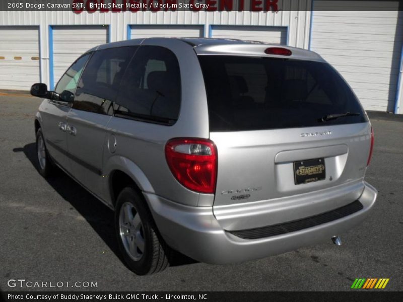 Bright Silver Metallic / Medium Slate Gray 2005 Dodge Caravan SXT