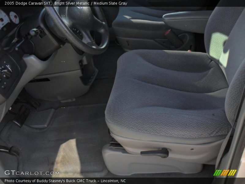 Bright Silver Metallic / Medium Slate Gray 2005 Dodge Caravan SXT
