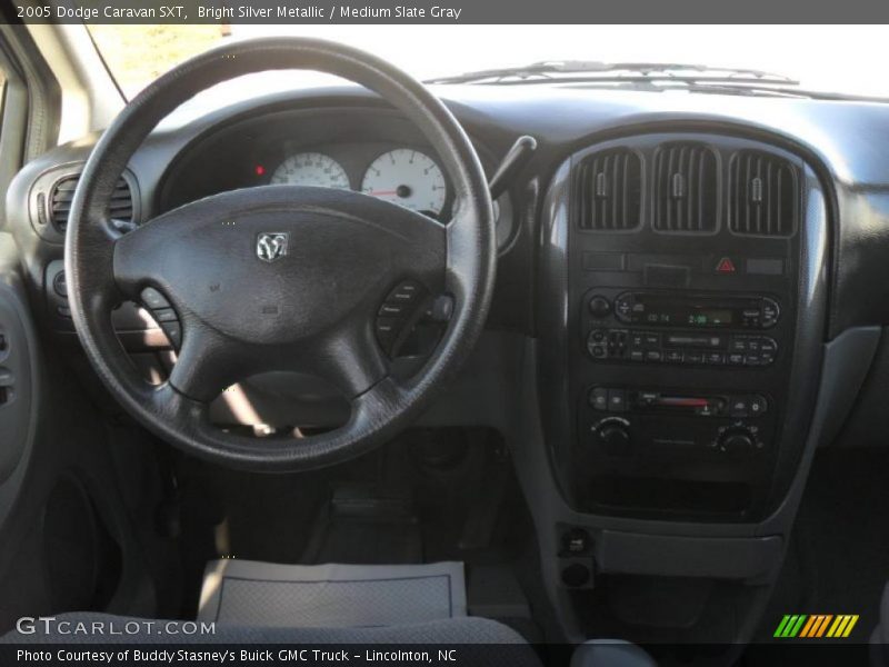 Bright Silver Metallic / Medium Slate Gray 2005 Dodge Caravan SXT