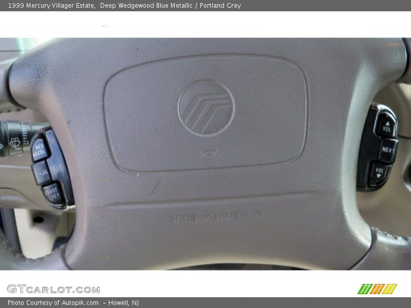 Deep Wedgewood Blue Metallic / Portland Grey 1999 Mercury Villager Estate