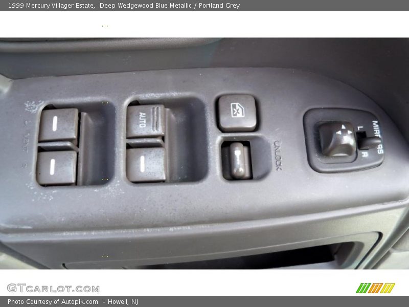 Deep Wedgewood Blue Metallic / Portland Grey 1999 Mercury Villager Estate