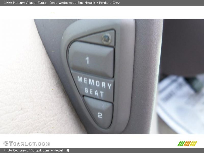 Deep Wedgewood Blue Metallic / Portland Grey 1999 Mercury Villager Estate