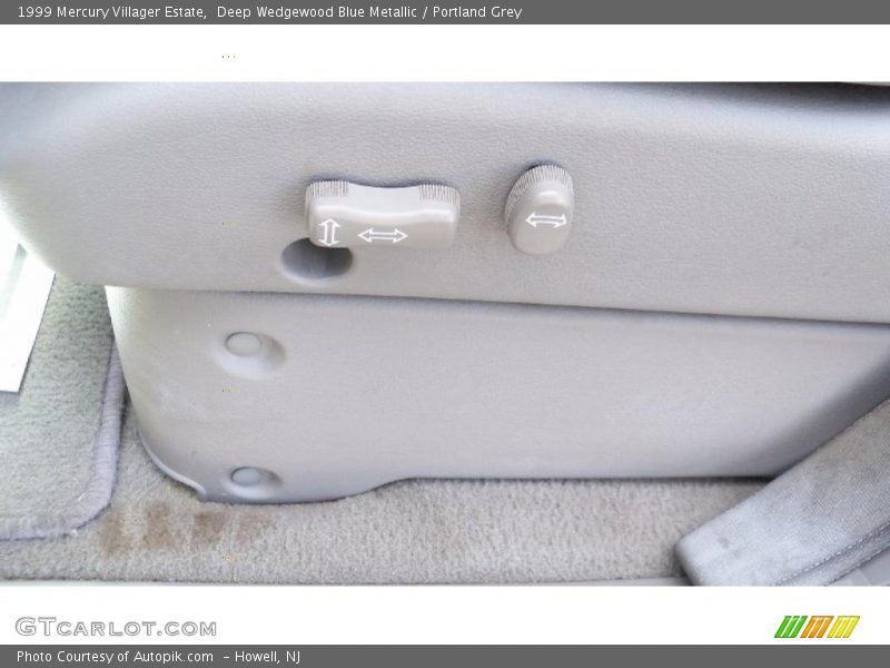 Deep Wedgewood Blue Metallic / Portland Grey 1999 Mercury Villager Estate