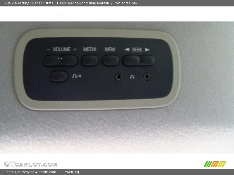 Deep Wedgewood Blue Metallic / Portland Grey 1999 Mercury Villager Estate