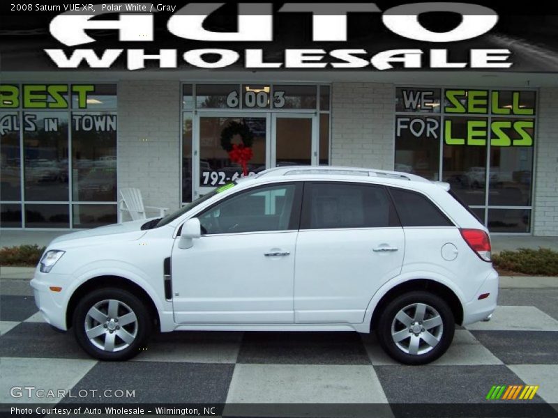 Polar White / Gray 2008 Saturn VUE XR