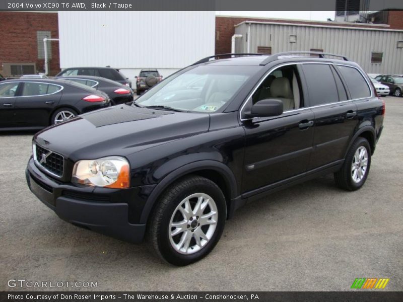 Black / Taupe 2004 Volvo XC90 T6 AWD
