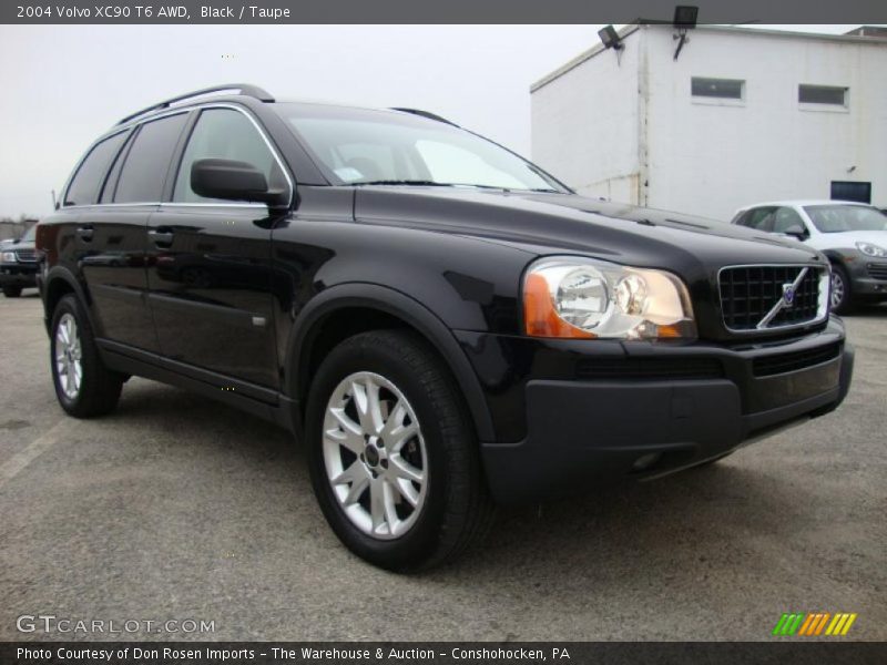Black / Taupe 2004 Volvo XC90 T6 AWD