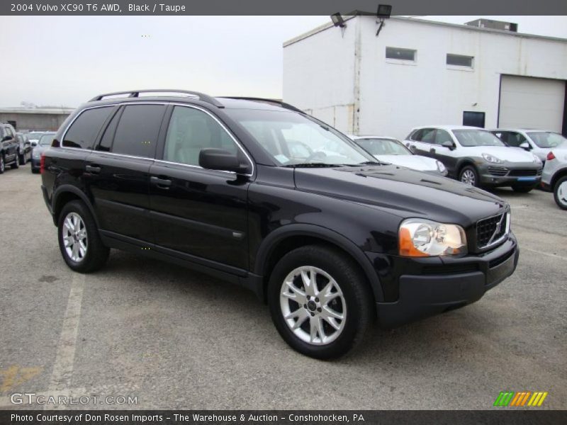Black / Taupe 2004 Volvo XC90 T6 AWD