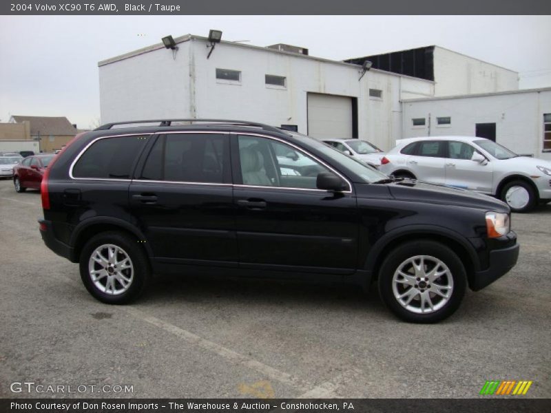 Black / Taupe 2004 Volvo XC90 T6 AWD