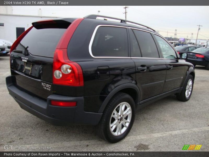Black / Taupe 2004 Volvo XC90 T6 AWD