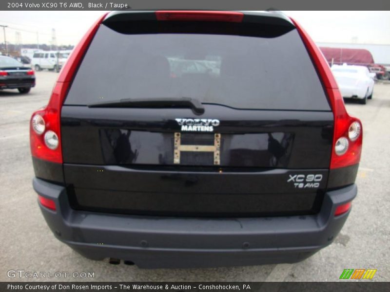Black / Taupe 2004 Volvo XC90 T6 AWD