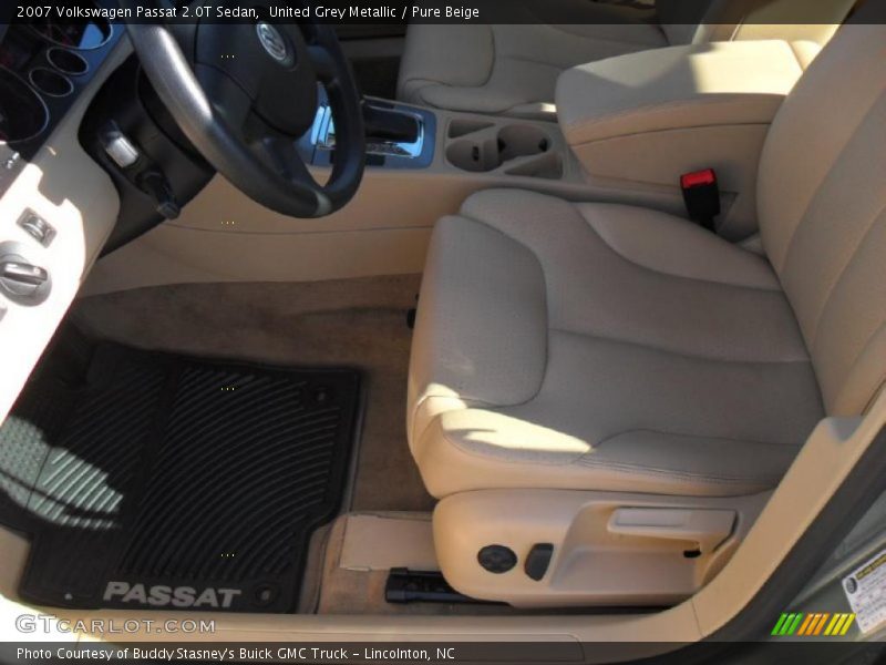 United Grey Metallic / Pure Beige 2007 Volkswagen Passat 2.0T Sedan