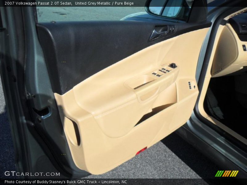 United Grey Metallic / Pure Beige 2007 Volkswagen Passat 2.0T Sedan