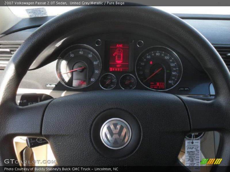 United Grey Metallic / Pure Beige 2007 Volkswagen Passat 2.0T Sedan