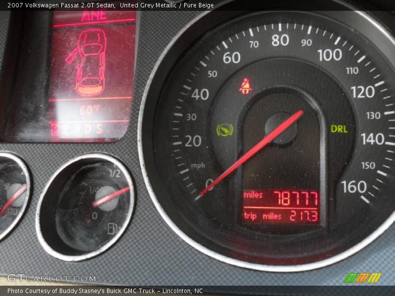 United Grey Metallic / Pure Beige 2007 Volkswagen Passat 2.0T Sedan