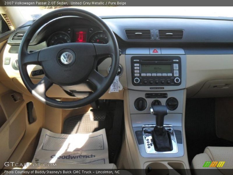 United Grey Metallic / Pure Beige 2007 Volkswagen Passat 2.0T Sedan