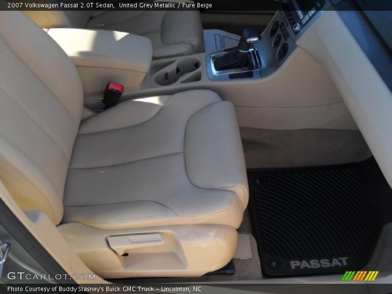 United Grey Metallic / Pure Beige 2007 Volkswagen Passat 2.0T Sedan