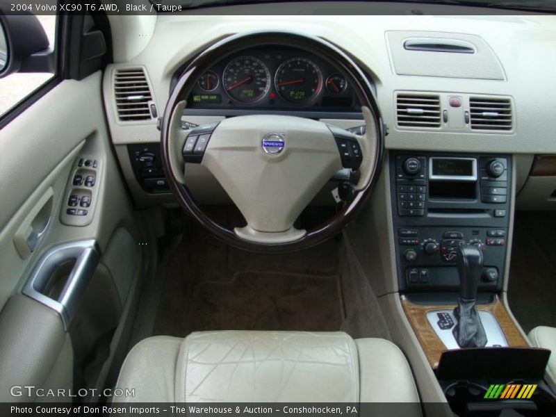 Black / Taupe 2004 Volvo XC90 T6 AWD