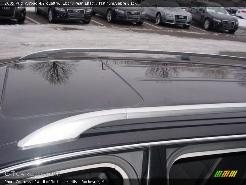 Ebony Pearl Effect / Platinum/Sabre Black 2005 Audi Allroad 4.2 quattro