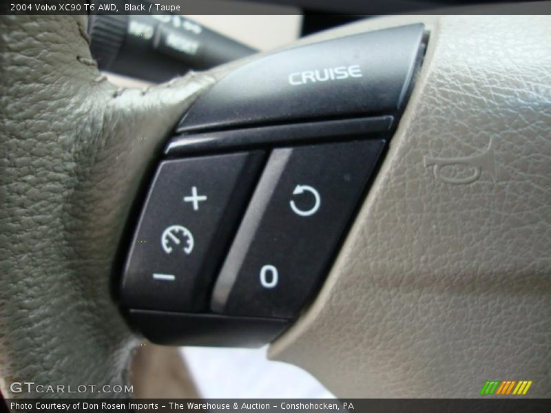 Black / Taupe 2004 Volvo XC90 T6 AWD