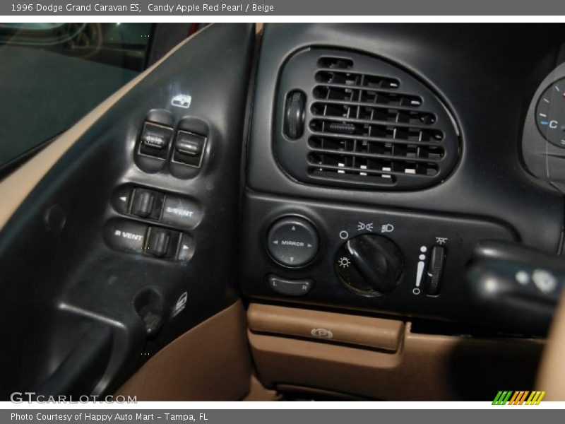 Controls of 1996 Grand Caravan ES