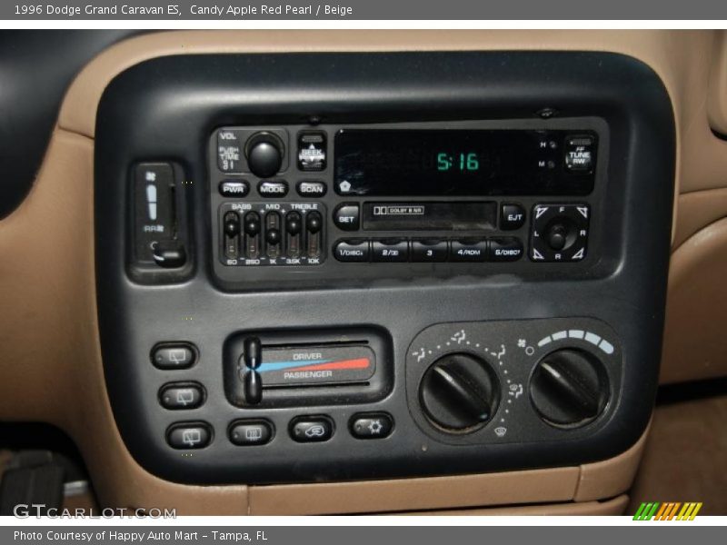Controls of 1996 Grand Caravan ES