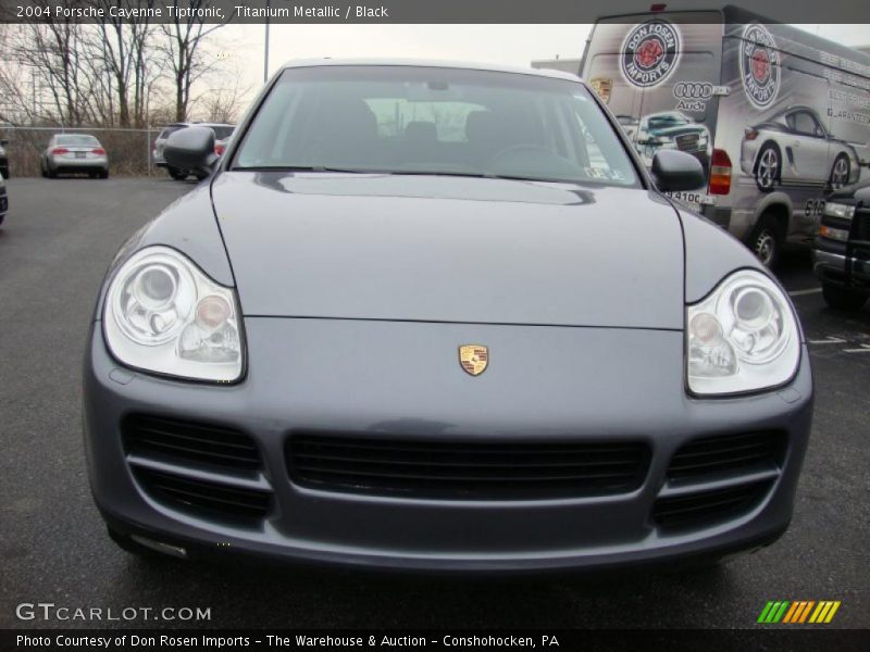 Titanium Metallic / Black 2004 Porsche Cayenne Tiptronic