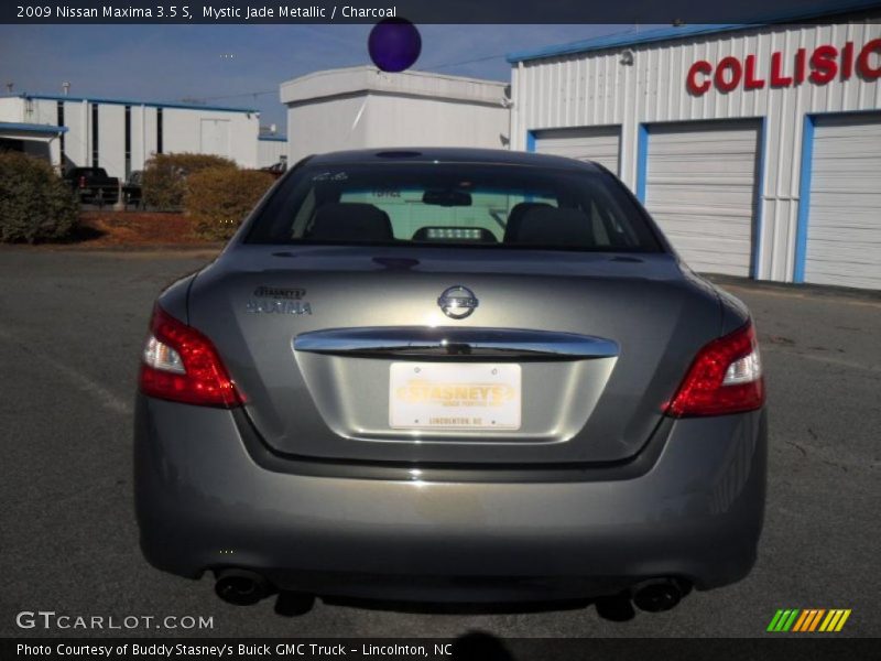 Mystic Jade Metallic / Charcoal 2009 Nissan Maxima 3.5 S