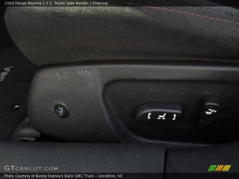 Mystic Jade Metallic / Charcoal 2009 Nissan Maxima 3.5 S