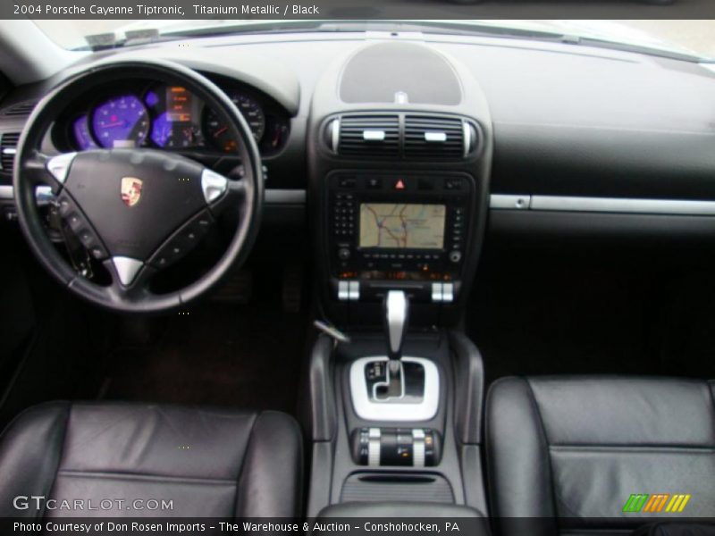 Titanium Metallic / Black 2004 Porsche Cayenne Tiptronic