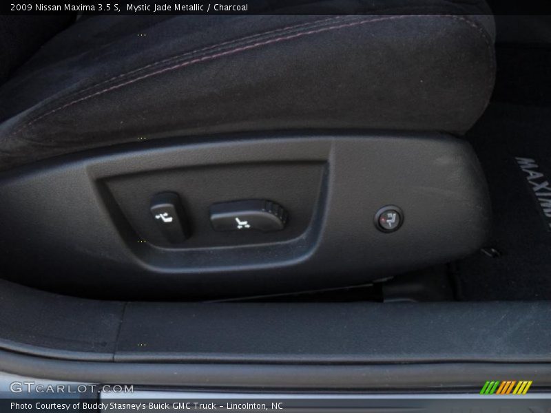 Mystic Jade Metallic / Charcoal 2009 Nissan Maxima 3.5 S