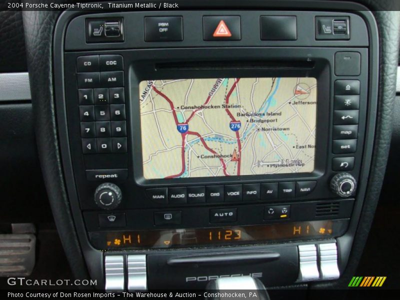 Navigation of 2004 Cayenne Tiptronic
