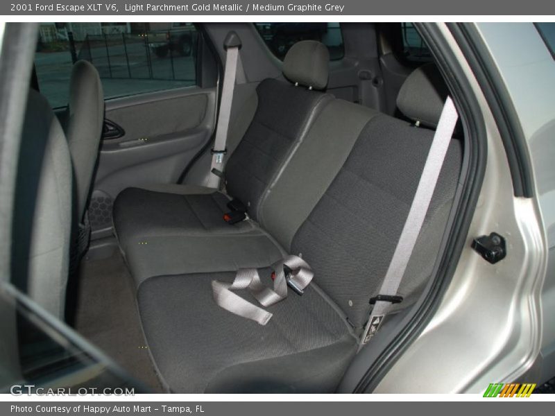 Light Parchment Gold Metallic / Medium Graphite Grey 2001 Ford Escape XLT V6
