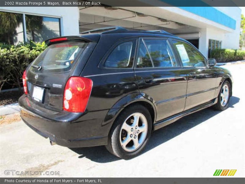 Black Mica / Off Black 2002 Mazda Protege 5 Wagon