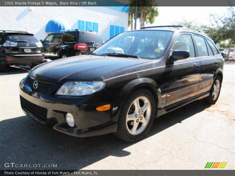 Black Mica / Off Black 2002 Mazda Protege 5 Wagon