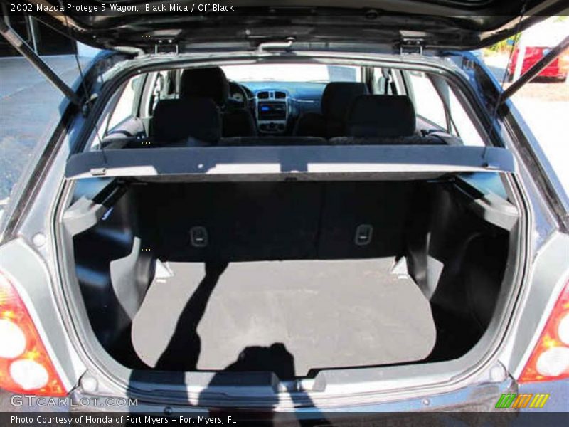 Black Mica / Off Black 2002 Mazda Protege 5 Wagon