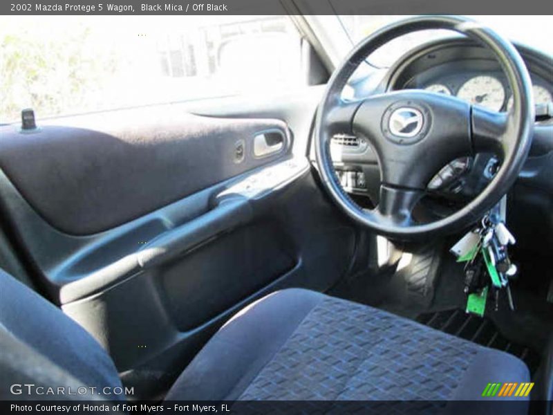 Black Mica / Off Black 2002 Mazda Protege 5 Wagon