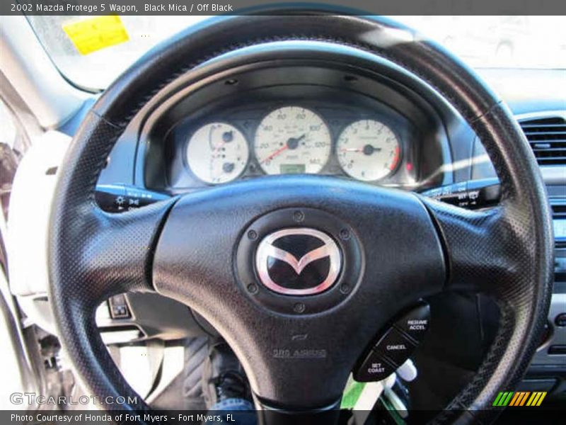 Black Mica / Off Black 2002 Mazda Protege 5 Wagon