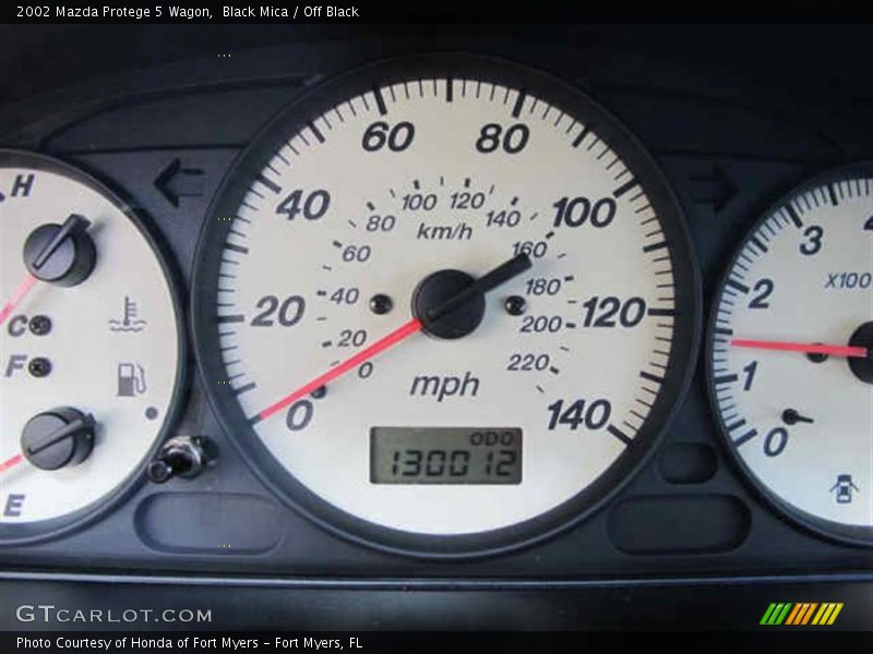 Black Mica / Off Black 2002 Mazda Protege 5 Wagon