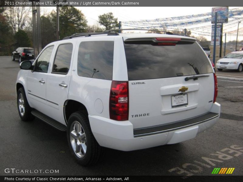 Summit White / Light Cashmere/Dark Cashmere 2011 Chevrolet Tahoe LTZ