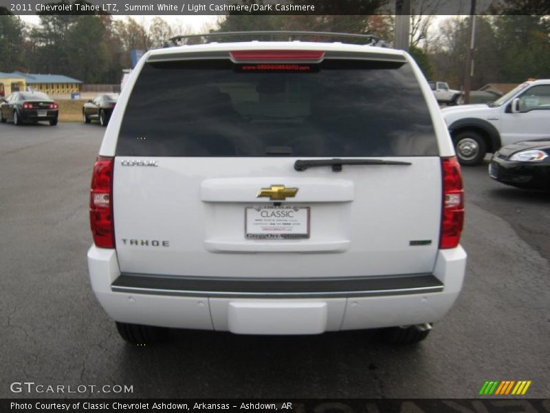 Summit White / Light Cashmere/Dark Cashmere 2011 Chevrolet Tahoe LTZ