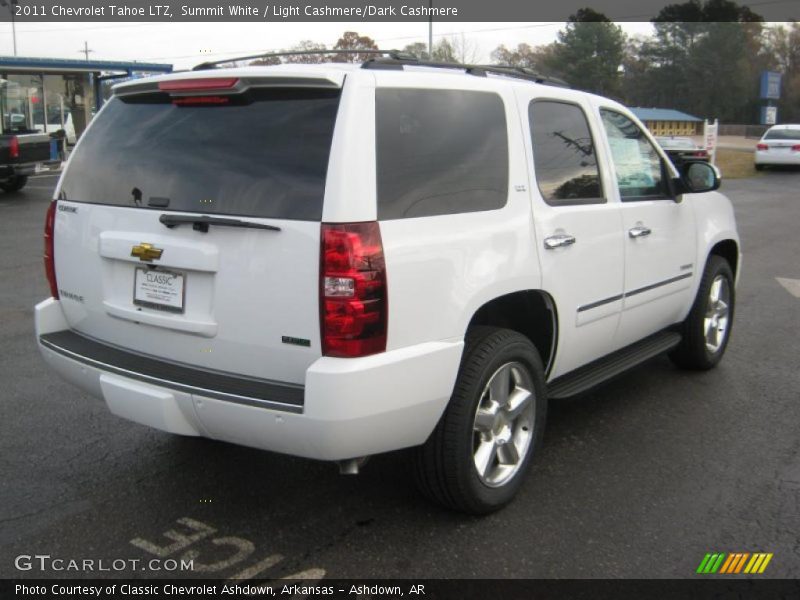 Summit White / Light Cashmere/Dark Cashmere 2011 Chevrolet Tahoe LTZ